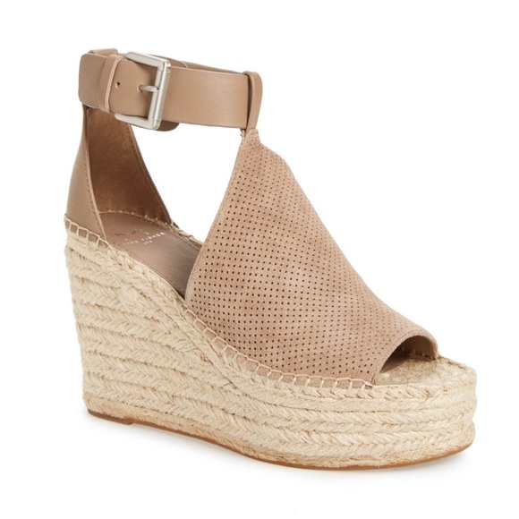 Shoes - MARC FISHER Annie Espadrille Platform Wedge 8
